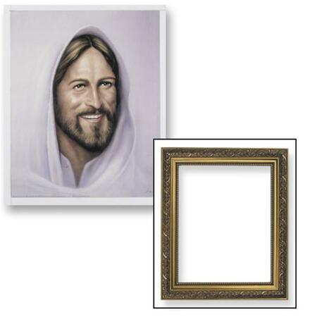 CB CATHOLIC Framed Print - 13 in. Smiling Jesus 79-953